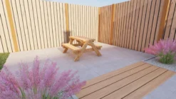 Outdoor Island Houten Kinderpicknicktafel - 150 Cm