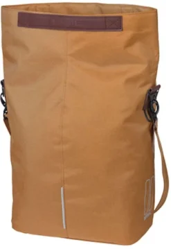 Basil City Shopper Enkele Fietstas - 14-16 Liter - Camel Bruin -Sportuitrusting 1200 825 18070 basil city bicycle shopper bag camel brown 5