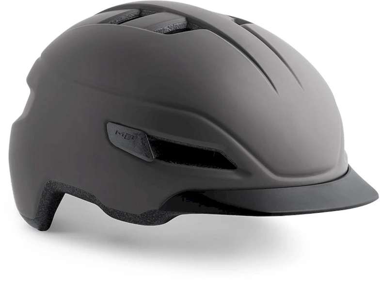 MET Corso E-bike Helm - Donkergrijs 2 MET Corso E-bike Helm - Donkergrijs - Afbeelding 2