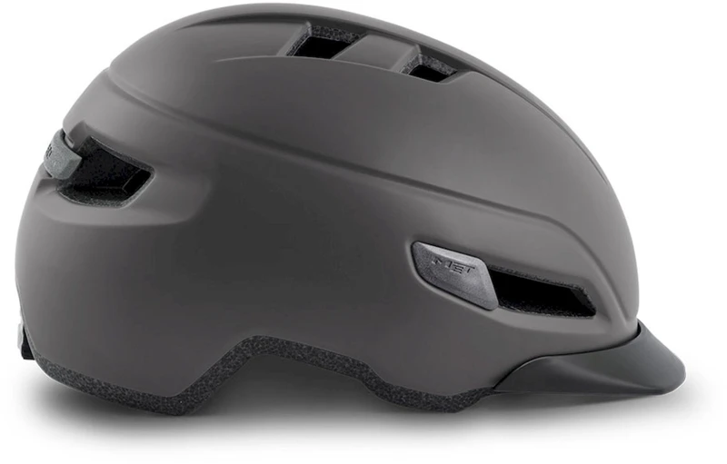 MET Corso E-bike Helm - Donkergrijs 3 MET Corso E-bike Helm - Donkergrijs - Afbeelding 3