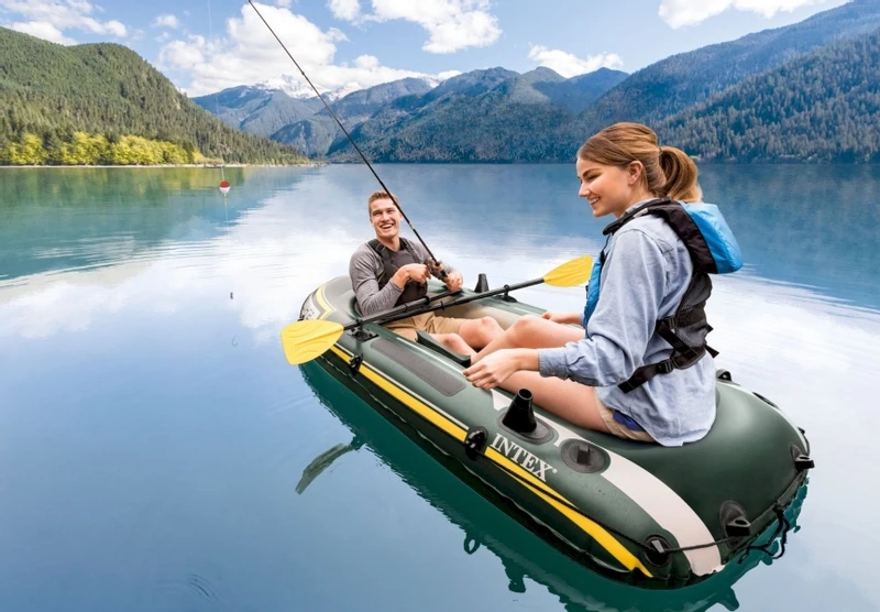 Intex Seahawk 2 Opblaasboot Set 5 Intex Seahawk 2 Opblaasboot Set - Afbeelding 5