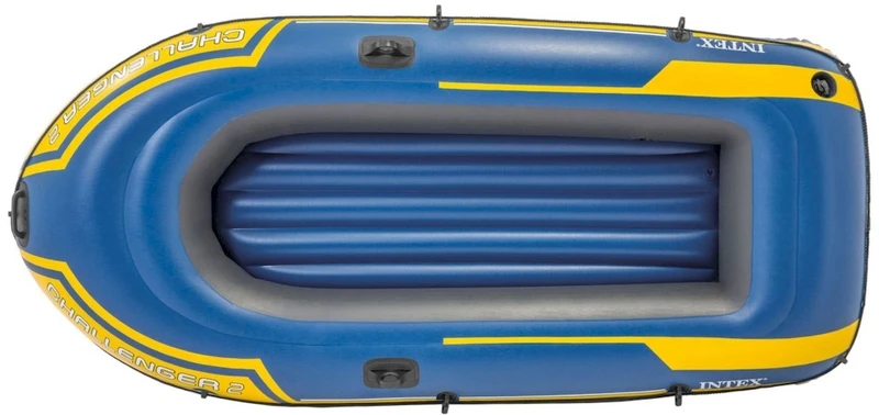 Intex Challenger 2 Opblaasboot Set 2 Intex Challenger 2 Opblaasboot Set - Afbeelding 2