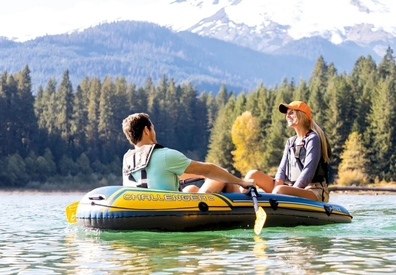 Intex Challenger 2 Opblaasboot Set 3 Intex Challenger 2 Opblaasboot Set - Afbeelding 3