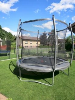 Avyna Pro-Line Trampoline Met Net En Ladder - Ø365 Cm - Grijs 27 Avyna Pro-Line Trampoline Met Net En Ladder - Ø365 Cm - Grijs -Sportuitrusting 1900 1425 avgr 10 combi bd 8