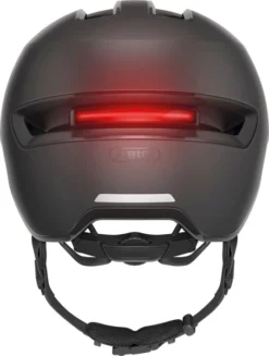 Abus HUD-Y E-bike Helm - Velvet Zwart -Sportuitrusting 1900 1435 91979 hud y velvet black rear cmyk