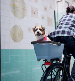 Basil Buddy MIK Hondenfietsmand - Achterop - Blauw -Sportuitrusting 1900 1773 mand achter blauw