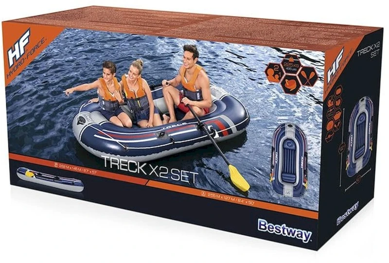 Bestway Hydro Force Treck X2 Opblaasboot Set 14 Bestway Hydro Force Treck X2 Opblaasboot Set - Afbeelding 14