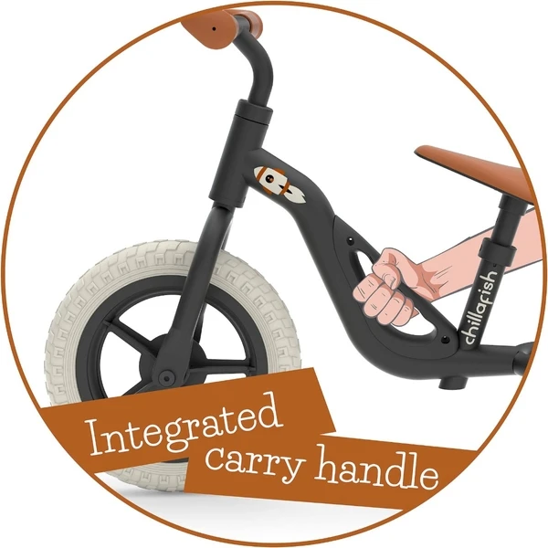 Chillafish Charlie Loopfiets - Zwart 4 Chillafish Charlie Loopfiets - Zwart - Afbeelding 4