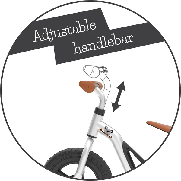 Chillafish Charlie Loopfiets - Zilver 5 Chillafish Charlie Loopfiets - Zilver - Afbeelding 5