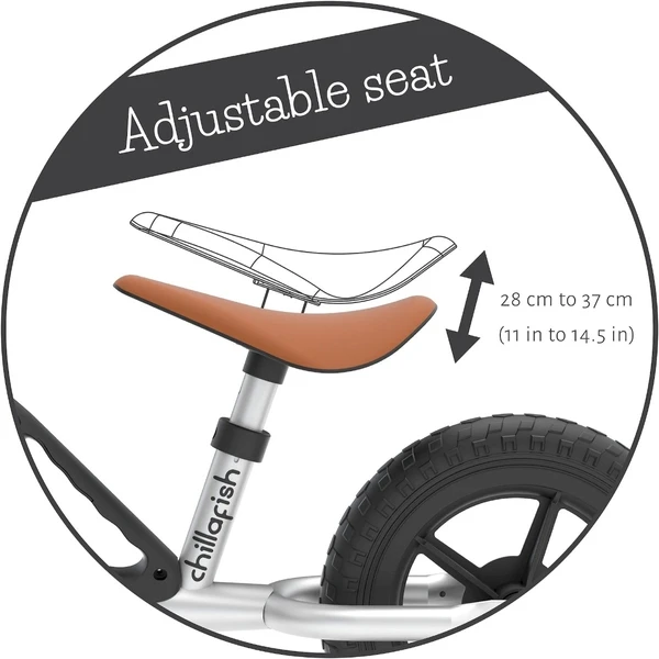 Chillafish Charlie Loopfiets - Zilver 8 Chillafish Charlie Loopfiets - Zilver - Afbeelding 8