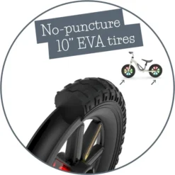 Chillafish Charlie Glow Loopfiets - Beige -Sportuitrusting 1900 1900 hfs cpch02bei eva tires