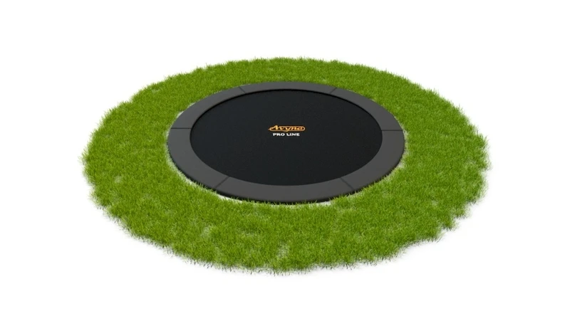 Avyna Pro-Line Flatground Trampoline - Ø365 Cm - Grijs 7 Avyna Pro-Line Flatground Trampoline - Ø365 Cm - Grijs - Afbeelding 7