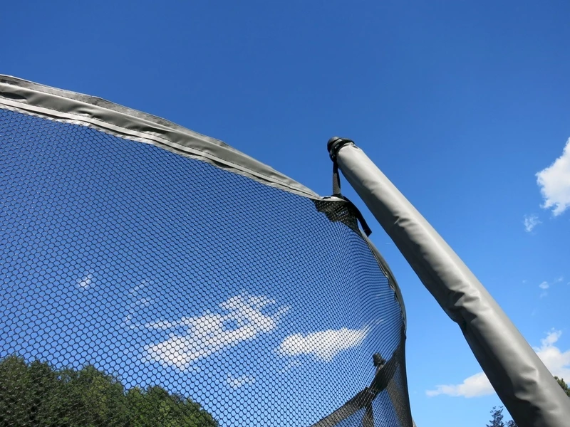 Avyna Pro-Line Trampoline Met Net En Ladder - Ø365 Cm - Grijs 13 Avyna Pro-Line Trampoline Met Net En Ladder - Ø365 Cm - Grijs - Afbeelding 13