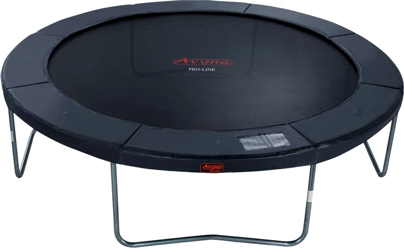 Avyna Pro-Line Trampoline Met Net En Ladder - Ø365 Cm - Grijs 3 Avyna Pro-Line Trampoline Met Net En Ladder - Ø365 Cm - Grijs - Afbeelding 3