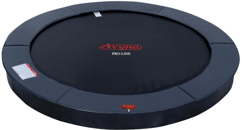 Avyna Pro-Line Flatground Trampoline - Ø365 Cm - Grijs 1 Avyna Pro-Line Flatground Trampoline - Ø365 Cm - Grijs
