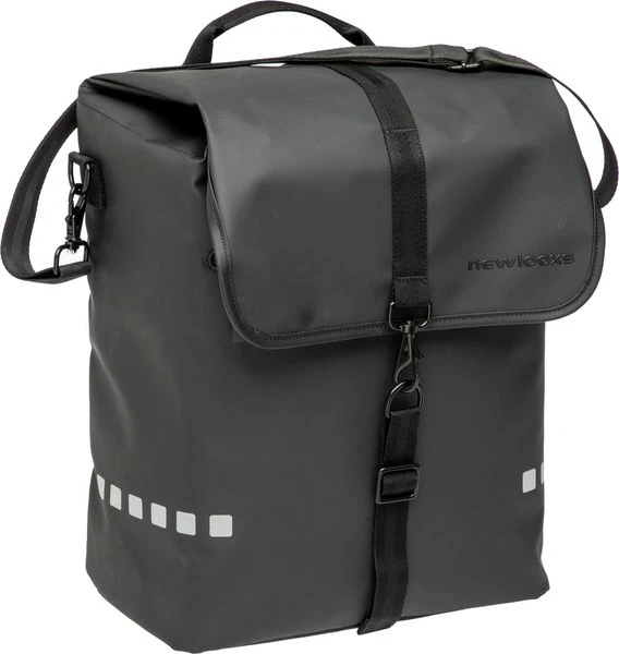 New Looxs Odense Enkele Fietstas - 17,5 Liter - Zwart 5 New Looxs Odense Enkele Fietstas - 17,5 Liter - Zwart - Afbeelding 5