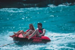 Jobe Double Trouble Funtube - 2 Persoons -Sportuitrusting 230220006 actionshot big resultaat