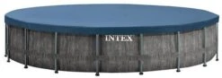 Intex Prism Frame Pool Greywood - 549 X 122 Cm – Met Filterpomp En Accessoires -Sportuitrusting 421 1200 26744 gesloten