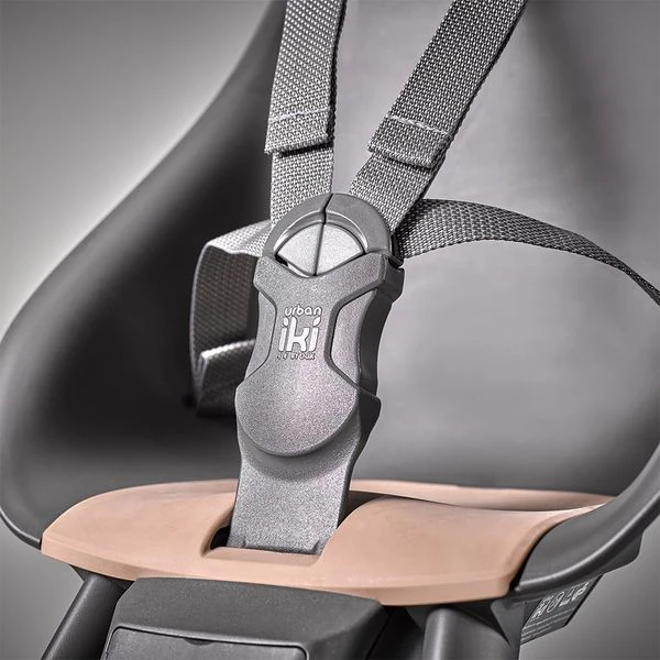 Urban Iki Fietsstoeltje Achter - Zwart/bruin 4 Urban Iki Fietsstoeltje Achter - Zwart/bruin - Afbeelding 4