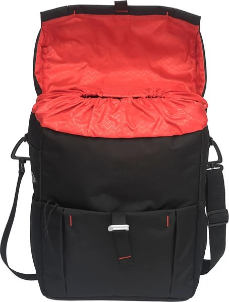 New Looxs Vigo Enkele Fietstas - 18,5 Liter - Zwart 4 New Looxs Vigo Enkele Fietstas - 18,5 Liter - Zwart - Afbeelding 4