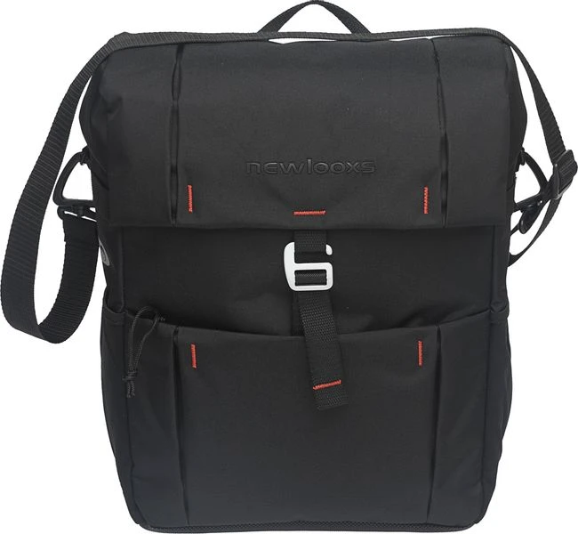 New Looxs Vigo Enkele Fietstas - 18,5 Liter - Zwart 1 New Looxs Vigo Enkele Fietstas - 18,5 Liter - Zwart