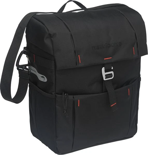 New Looxs Vigo Enkele Fietstas - 18,5 Liter - Zwart 2 New Looxs Vigo Enkele Fietstas - 18,5 Liter - Zwart - Afbeelding 2