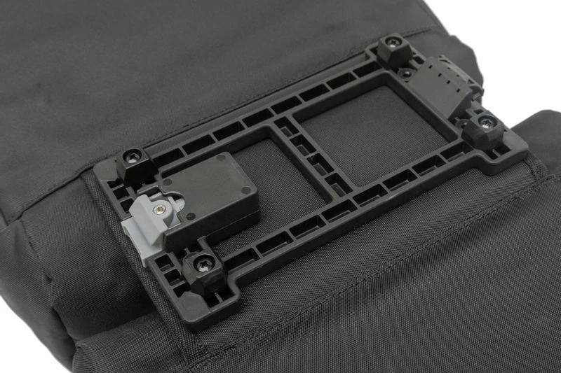 New Looxs Vigo MIK Dubbele Fietstas - 37 Liter - Zwart 3 New Looxs Vigo MIK Dubbele Fietstas - 37 Liter - Zwart - Afbeelding 3