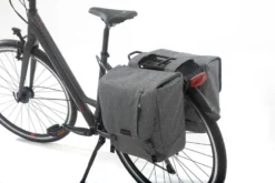 New Looxs Nova Dubbele Fietstas - 32 Liter - Grijs -Sportuitrusting 525.337 nova double grey