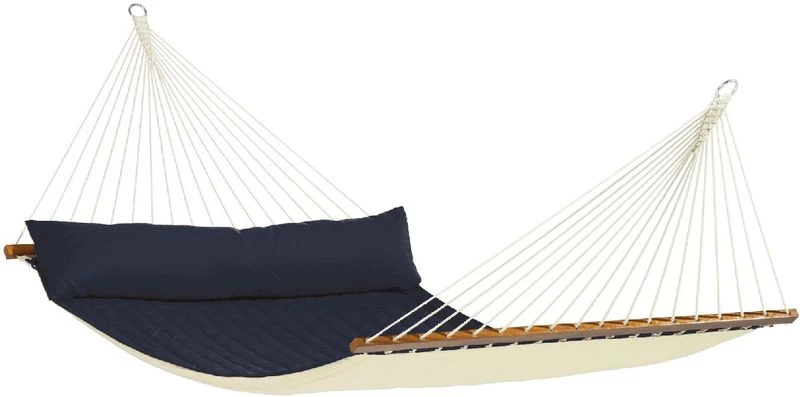 La Siesta Alabama Kingsize 2 Persoons Hangmat - Navy Blue 1 La Siesta Alabama Kingsize 2 Persoons Hangmat - Navy Blue