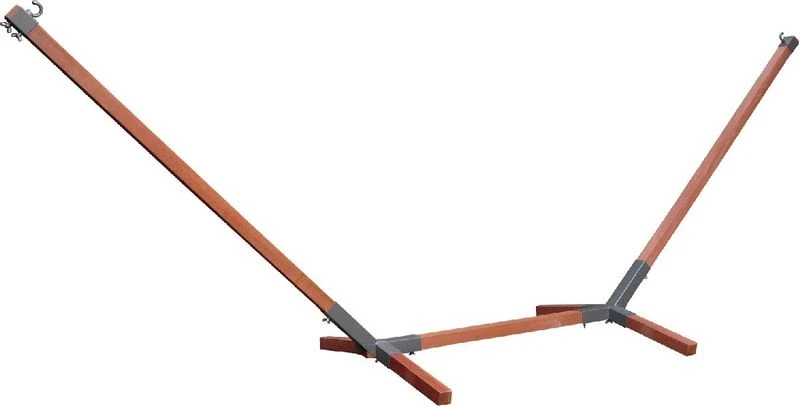 Bo-Camp Hangmat Standaard Hardhout - 1 Persoons 1 Bo-Camp Hangmat Standaard Hardhout - 1 Persoons