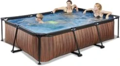 EXIT TOYS EXIT Wood Zwembad - 300 X 200 X 65 Cm - Met Filterpomp 9 EXIT TOYS EXIT Wood Zwembad - 300 X 200 X 65 Cm - Met Filterpomp -Sportuitrusting 662 1200 exit 30 00 32 10 int 4