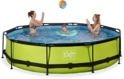 EXIT TOYS EXIT Lime Zwembad - 360 X 76 Cm - Met Filterpomp -Sportuitrusting 765 1200 exit 30 12 12 40 int 3
