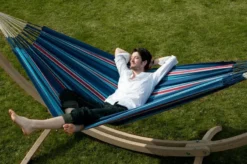 La Siesta Currambera 2 Persoons Hangmat - Blueberry -Sportuitrusting 797 1200 cuh16 3 currambera blueberry cotton double classic hammock image 05