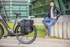 New Looxs Odense Dubbele Fietstas - 39 Liter - Groen -Sportuitrusting 799 1200 new looxs dubbele fietstas odense double 39l black