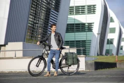 New Looxs Odense Dubbele Fietstas - 39 Liter - Groen -Sportuitrusting 800 1200 00a9056