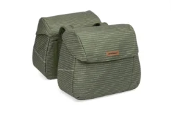 New Looxs Joli Dubbele Fietstas - 37 Liter - Groen