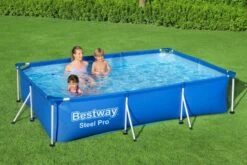 Bestway Steel Pro Zwembad - 300 X 201 X 66 Cm -Sportuitrusting 800 1200 56498 56404 56411 56412 1459 ls web pl001