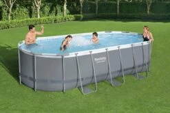 Bestway Power Steel Oval Zwembad - 549 X 274 X 122 Cm - Met Filterpomp En Accessoires -Sportuitrusting 800 1200 56711 56710 005563 ls web pl001