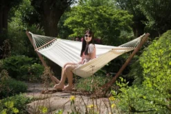 Bo-Garden Samba 1 Persoons Hangmat - Haze -Sportuitrusting 800 1200 7100214 03