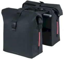 Basil SoHo MIK Dubbele Fietstas - 41 Liter - Zwart -Sportuitrusting 801 1200 basil soho nordlicht mik dubbele fietstas 41 liter 1