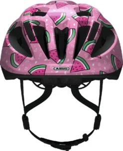 Abus Smooty 2.0 Kinderfietshelm - Roze - Watermeloen -Sportuitrusting 81854 smooty 2.0 pink watermelon front 3 resultaat