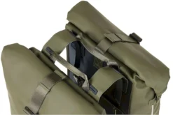 Basil SoHo Dubbele Fietstas - 41 Liter - Donkergroen -Sportuitrusting 824 1200 basil dubbele fietstas soho nordlicht 41l mosgroen 4 1