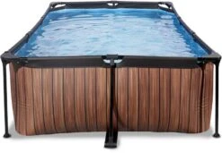 EXIT TOYS EXIT Wood Zwembad - 220 X 150 X 65 Cm - Met Filterpomp 6 EXIT TOYS EXIT Wood Zwembad - 220 X 150 X 65 Cm - Met Filterpomp -Sportuitrusting 832 1200 exit 30 00 21 10 int 2