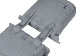 Basil City Shopper Dubbele Fietstas - 28/32 Liter - Grijs -Sportuitrusting 886 1200 18072 basil city double bicycle bag grey melee 4