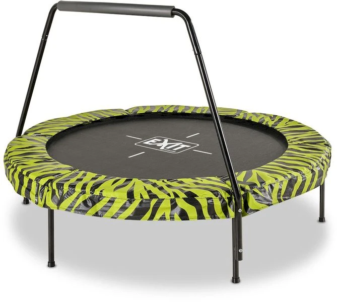 EXIT TOYS Exit Tiggy Junior Trampoline Met Beugel - Ø 140 Cm - Groen 1 EXIT TOYS Exit Tiggy Junior Trampoline Met Beugel - Ø 140 Cm - Groen