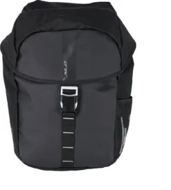 XLC V-light Active MIK Dubbele Fietstas - 34 Liter - Zwart