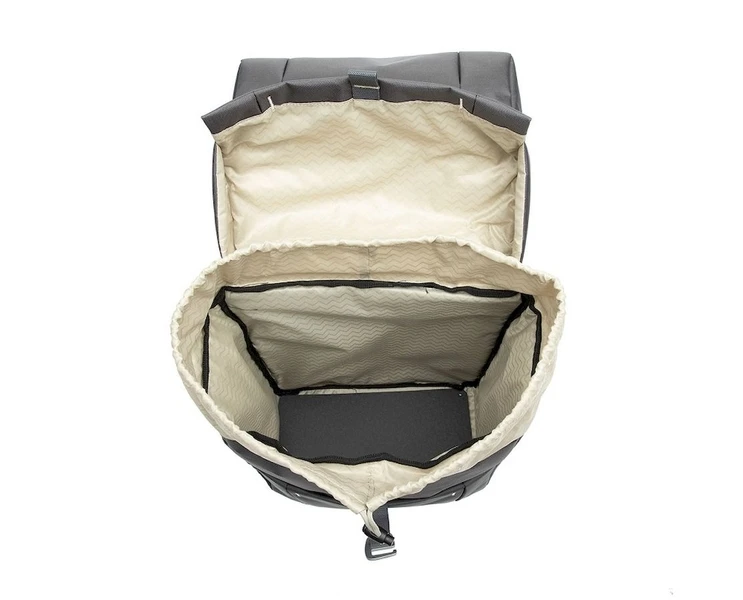 New Looxs Vigo Dubbele Fietstas - 37 Liter - Grijs 3 New Looxs Vigo Dubbele Fietstas - 37 Liter - Grijs - Afbeelding 3