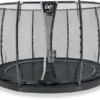 EXIT TOYS Exit Dynamic Flatground Trampoline Met Net - Ø 305 Cm - Zwart