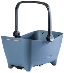 Basil Buddy MIK Hondenfietsmand - Achterop - Blauw