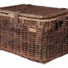 Basil Denton Rieten Fietsmand - Large - Bruin